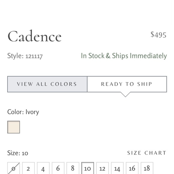 Brand New Jenny Yoo Wedding Dress - Size 10 - Picture 5 of 9